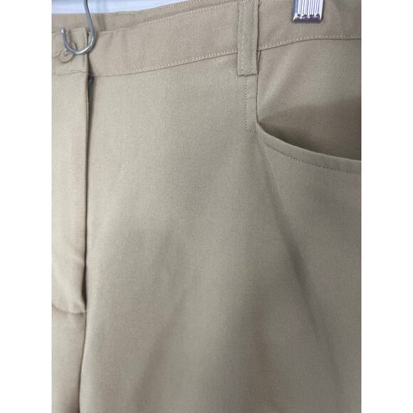 Harve Bernard women's 16 slacks trousers dress pants khaki camel light weight - Picture 2 of 12